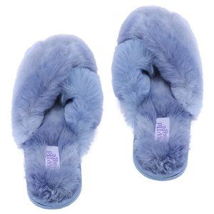 🔴 FINAL MARK ⬇️ - OMBRE BLUE Wild Sage House Slippers in Women's Sz 11-12 XL